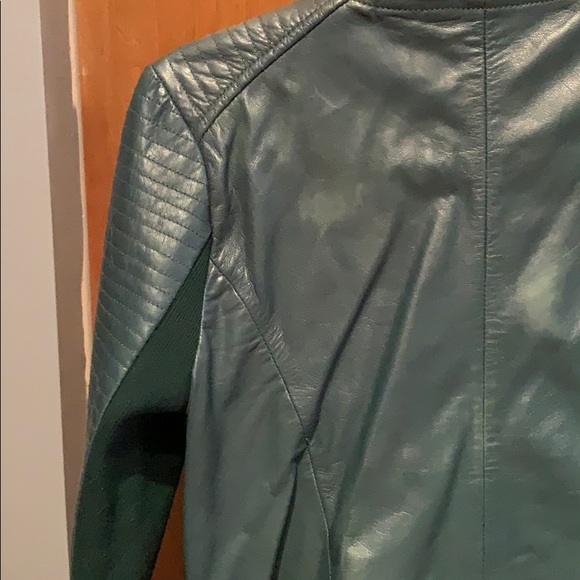 Trouve green leather jacket from Nordstrom - Picture 8 of 8